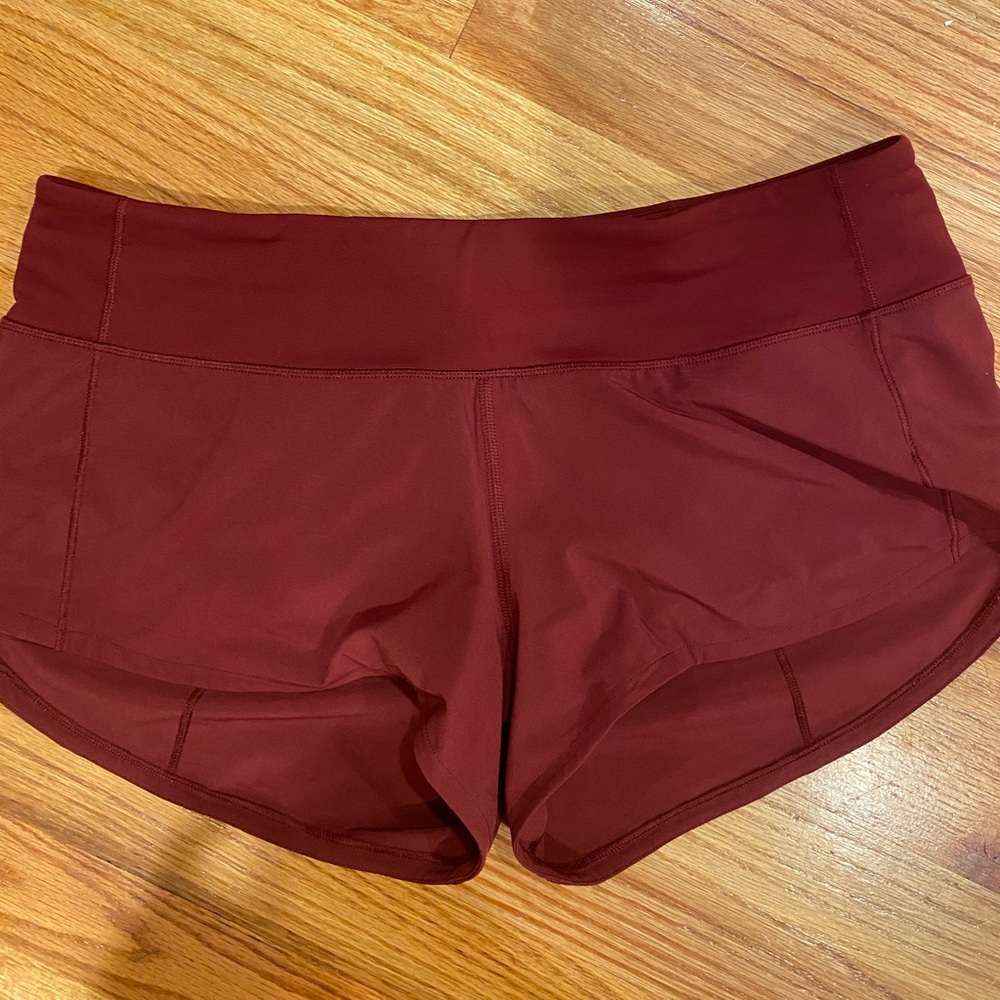 Deep Rogue Lulu Lemon speed up shorts 2.5 inch!